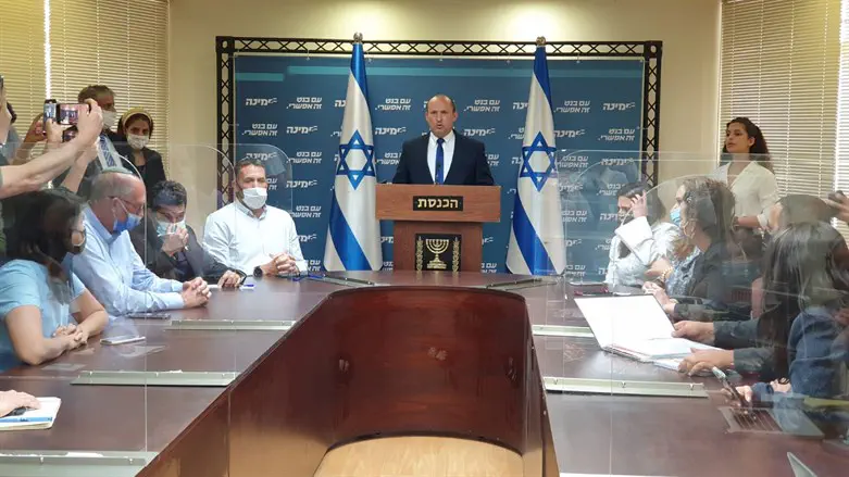 בנט בישיבת סיעת ימינה