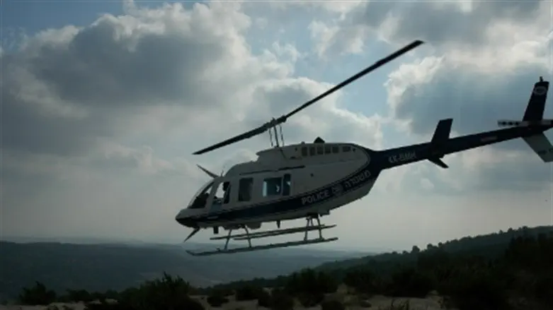 Вертолёт. Иллюстрация