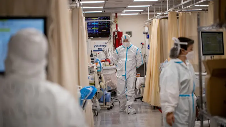 Coronavirus ward (illustrative)