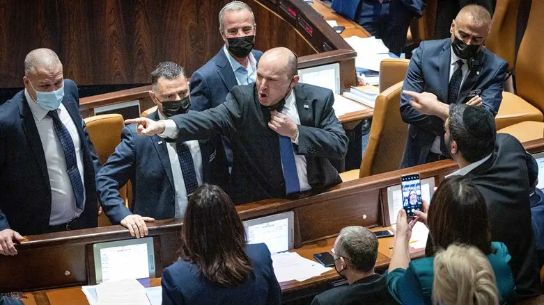 Knesset shouting