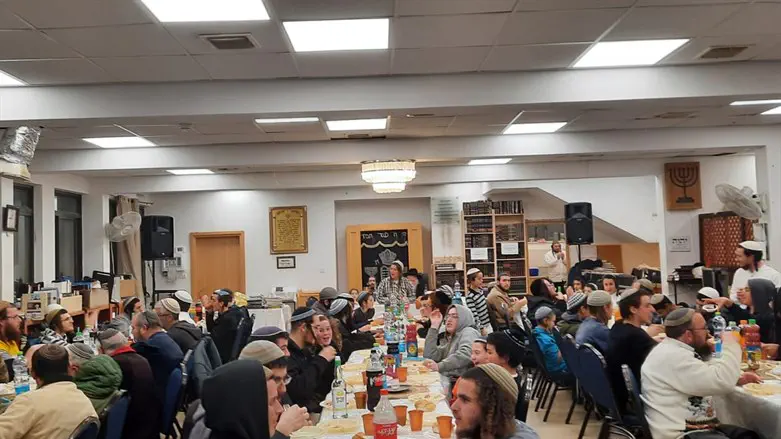 הילולה לבאבא סאלי בישיבת שבי שומרון