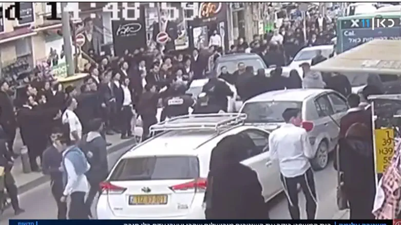 Инцидент с нападением полицейских на Хаима Мизрахи