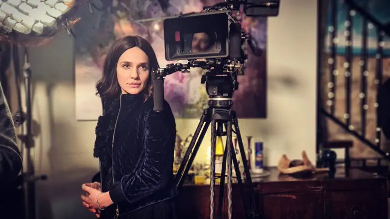 יאנה יוסף על סט הצילומים של "רות"