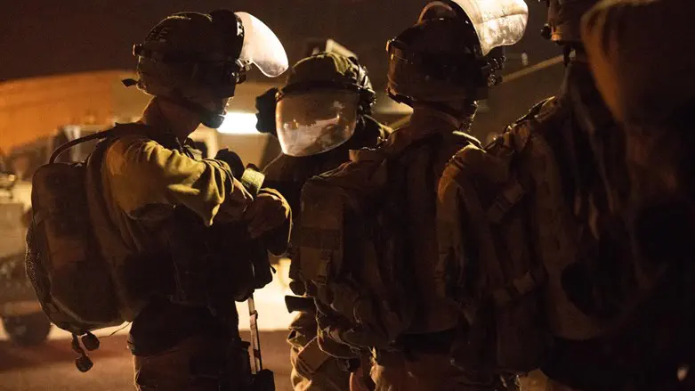 IDF soldiers in operation =