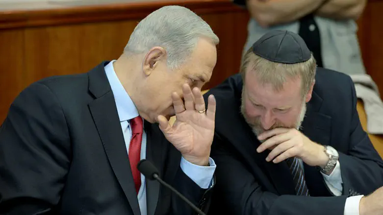 אביחי מנדלבליט ונתניהו