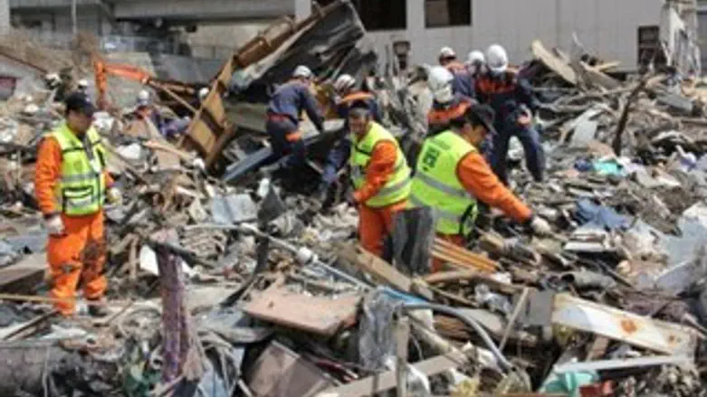 ממראות ההרס ביפן