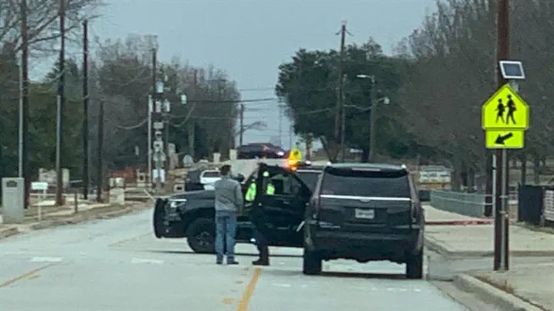 Scene of incident in Texas