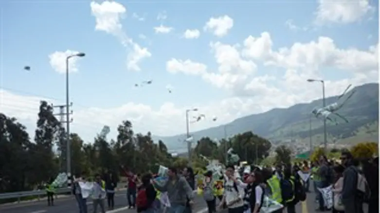 מפגן העפיפונים. היום