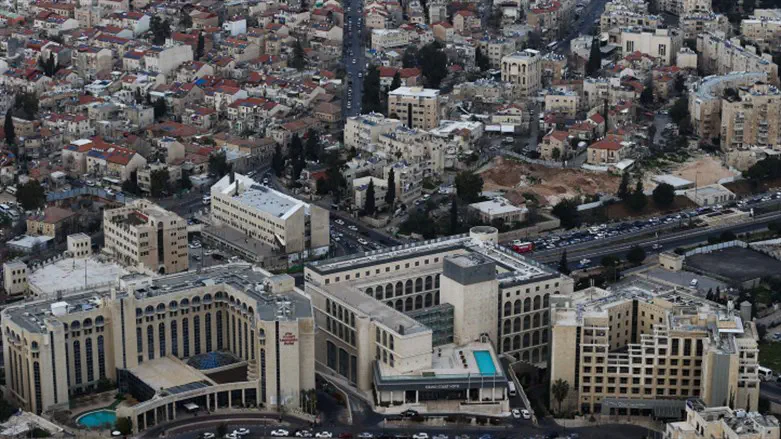 Shimon Hatzaddik (Sheikh Jarrah) and surrounding area
