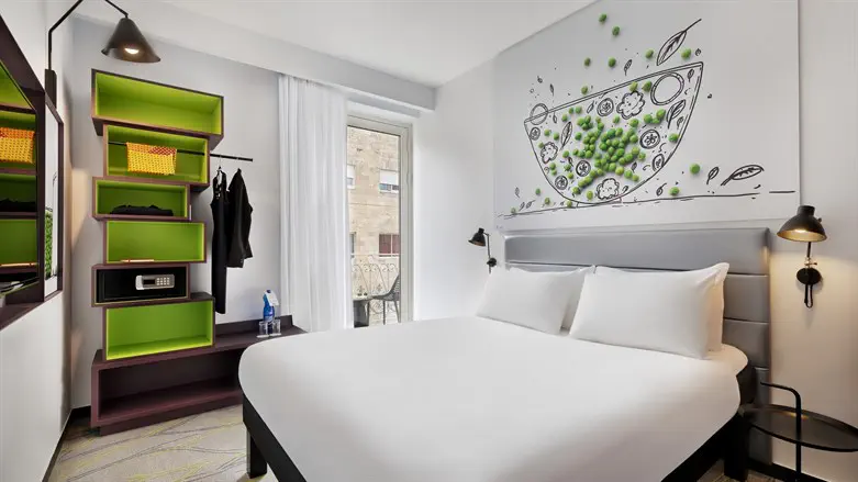 חדר מעוצב בהשראת השוק