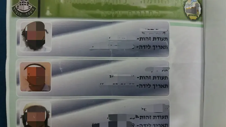 צילום הפנקס שצורף לתביעה