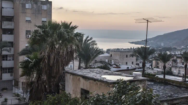 Older neighborhood in Tiberias