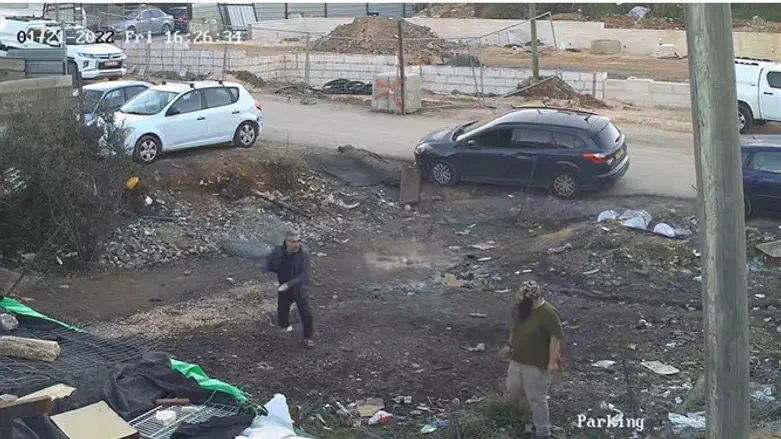 Момент нападения