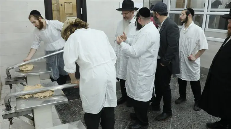 אפיית המצות של קרלין במודיעין עילית 