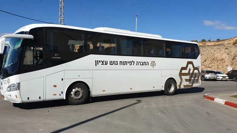 האוטובוסים של החברה לפיתוח גוש עציון