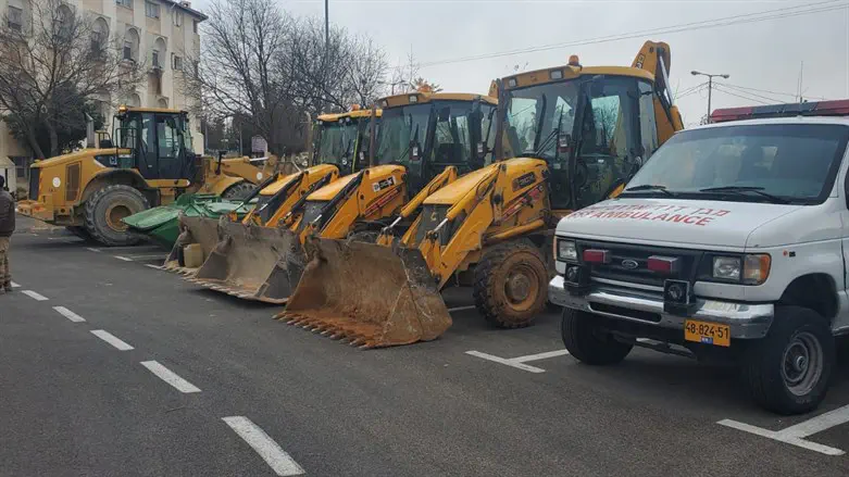 ההיערכות בקרית ארבע
