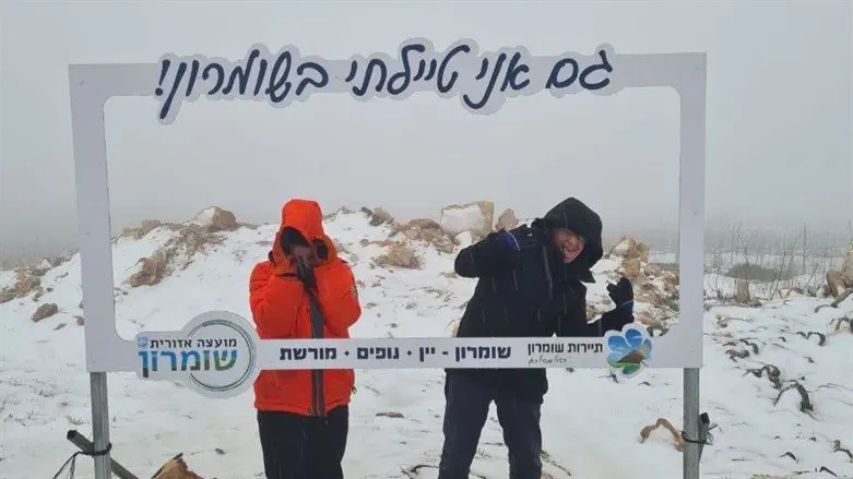 שלג בהר גריזים