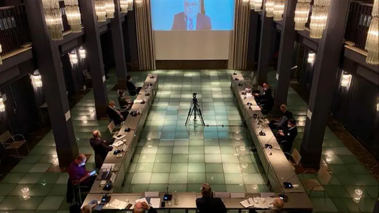 Rabbi Cooper speaking virtually in Berlin on 80th anniversary of the Wannsee Conference