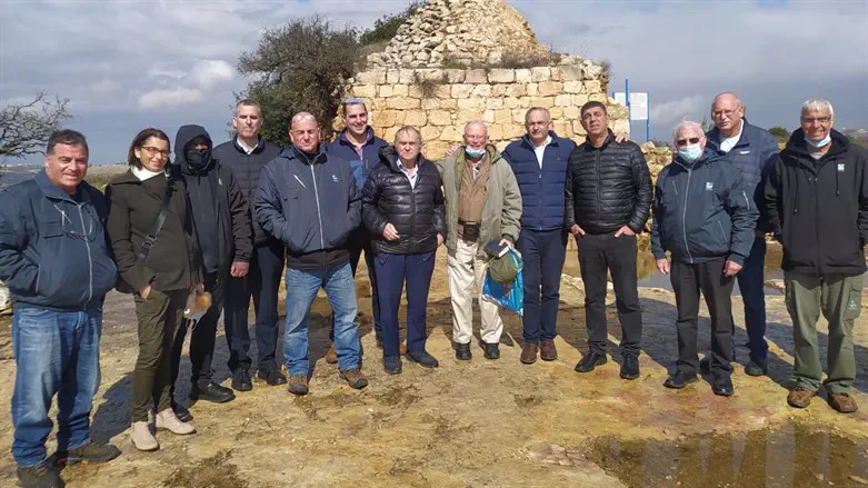 ראשי קק"ל בבית אל 