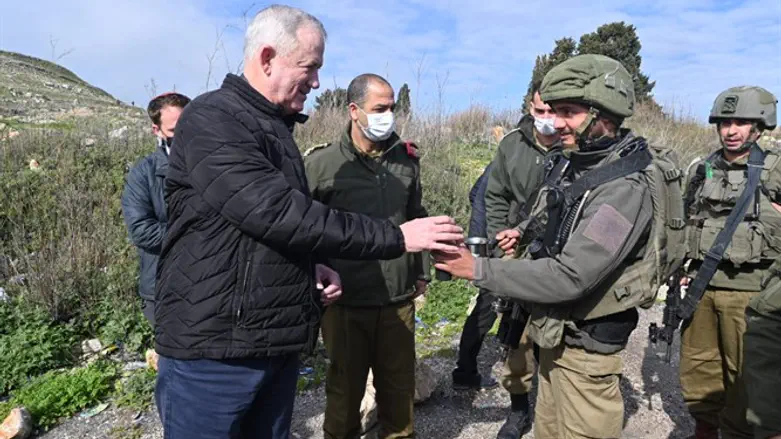 Бени Ганц в Самарии