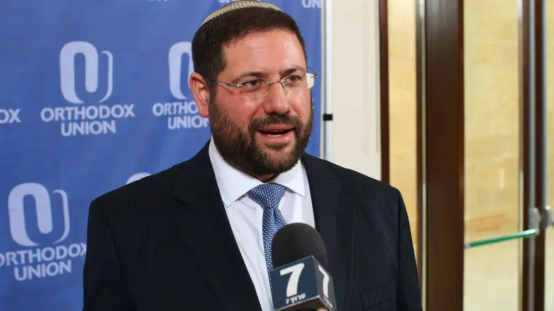 מנכ"ל ה-OU בישראל הרב אבי ברמן