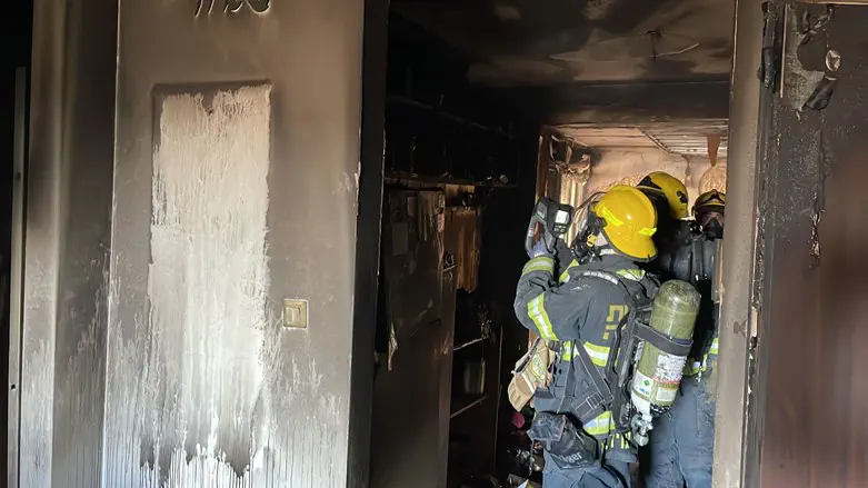 כיבוי האש בשריפה בכוכב יעקב