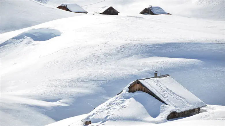 לא תמיד קל לצאת אחרי סופת שלגים