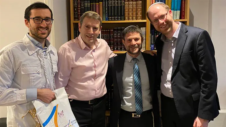 Smotrich in London
