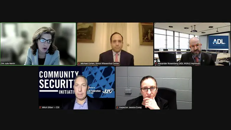 NYC Council member Julie Menin organized a town hall on Feb. 9, 2022