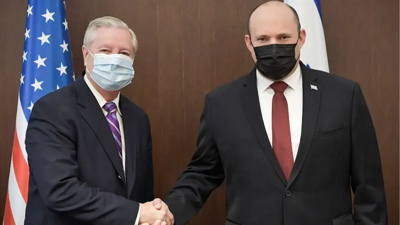Lindsey Graham and Naftali Bennett