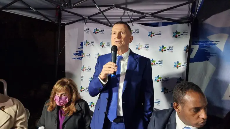 ח"כ יולי אדלשטיין בלשכת בן גביר בשמעון הצדיק