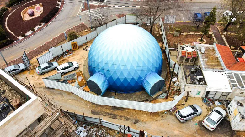 הושלמה בניית מרכז המבקרים החדש בבית אל