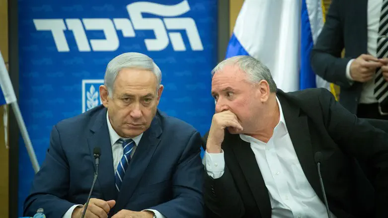 Дуди Амсалем и Биньямин Нетаньяху