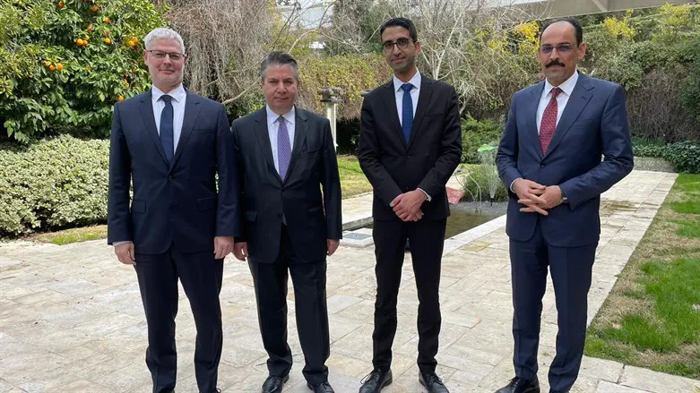 Senior Turkish official at President's Residence