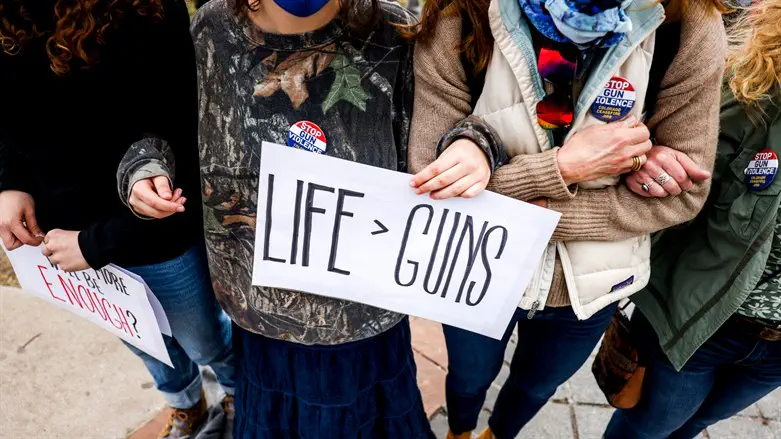 Gun reform rally at the Colorado State Capitol in Denver