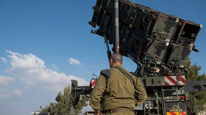 סוללת פטריוט שמיירטת כטב"ם