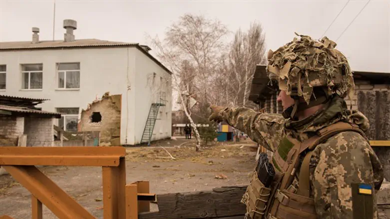 Война в Украине: последствия артиллерийского обстрела