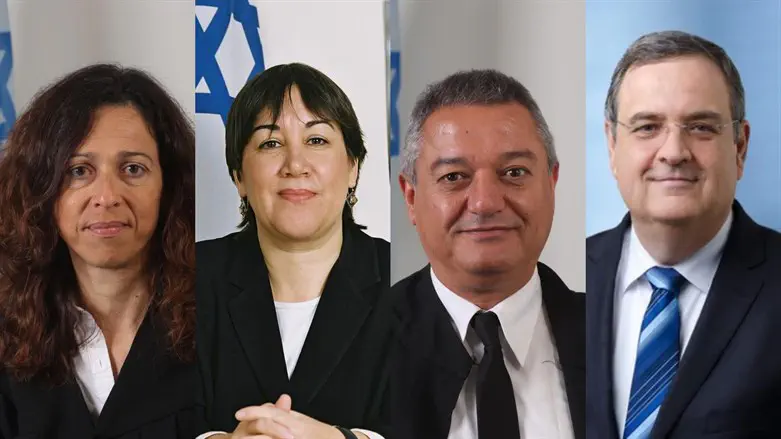 השופטים החדשים לעליון