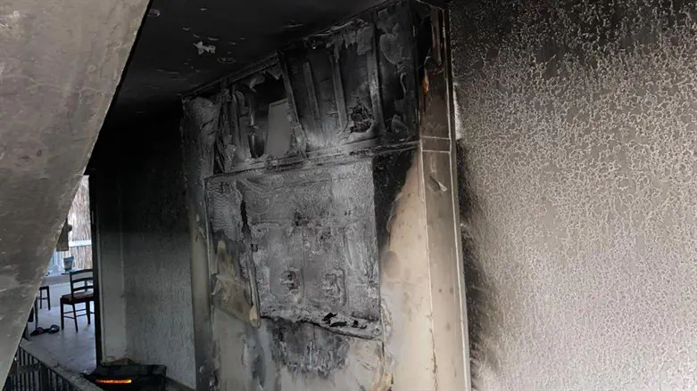 Fire in Bat Yam