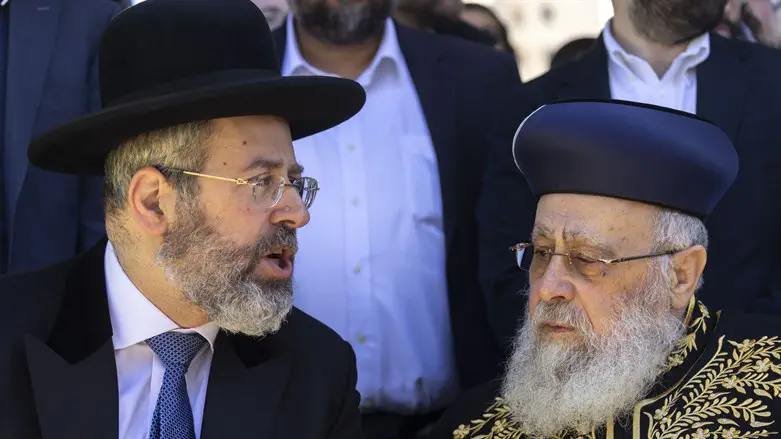 הרבנים הראשיים המכהנים
