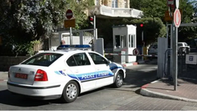 הכניסה למתחם בית ראש הממשלה