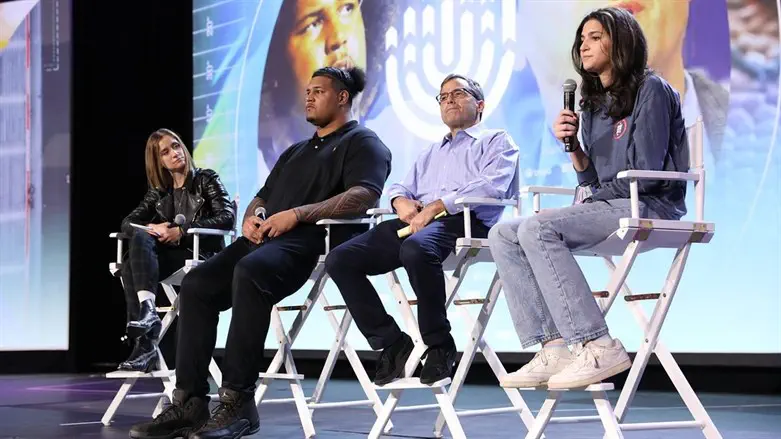 A panel at the BBYO convention in Baltimore