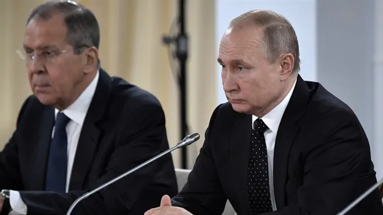 Сергей Лавров и Владимир Путин