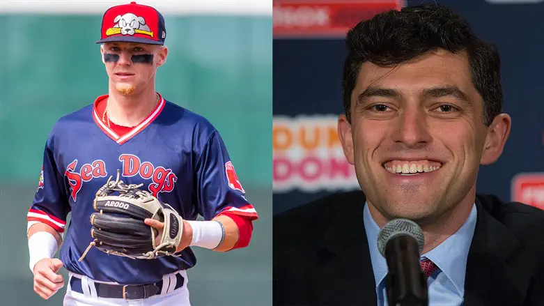 Brett Netzer (l), and Chaim Bloom