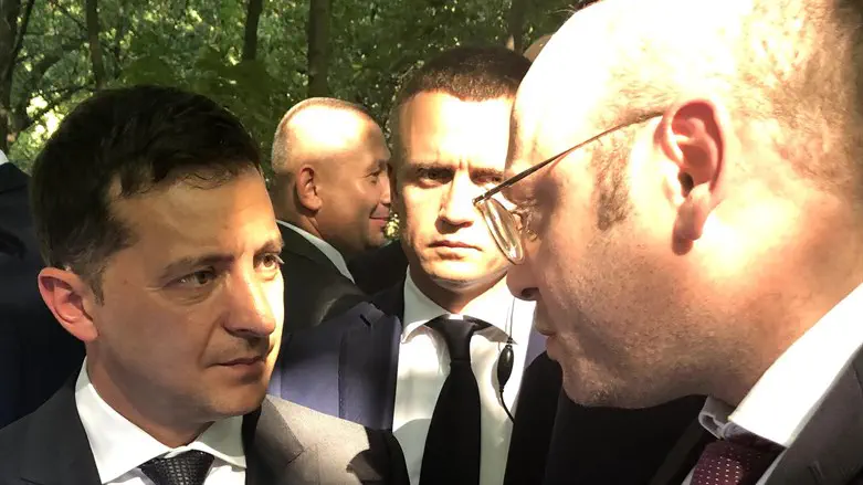 Meeting with Ukraine's Pres. Zelensky