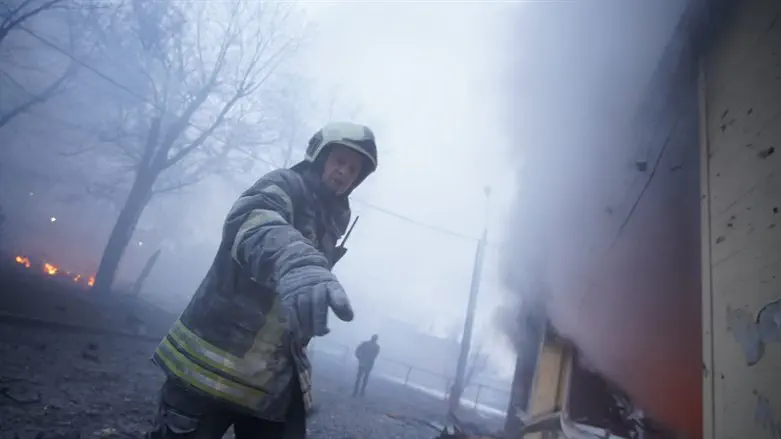 site of airstrike near Babyn Yar memorial