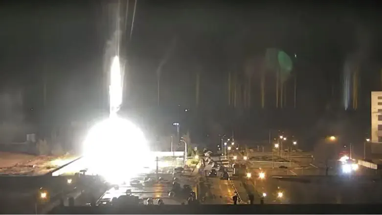 Пожар на Запорожской АЭС