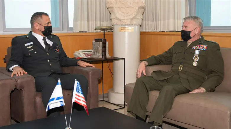 General McKenzie with LTG Kohavi