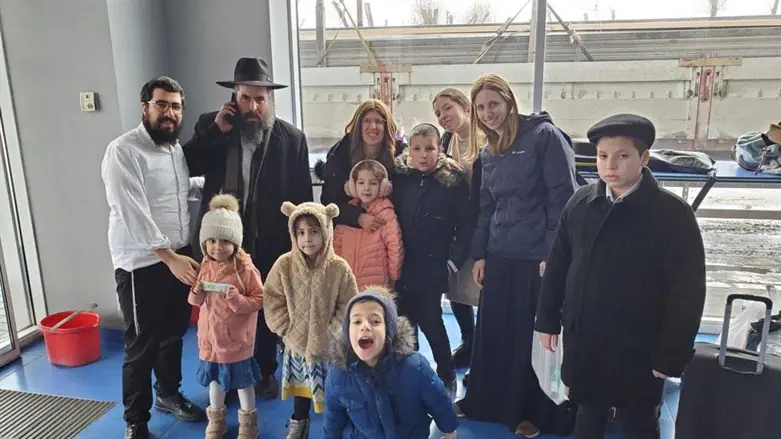 משפחת מוסקוביץ בדרך לארץ