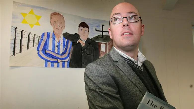 Irish author John Boyne poses for photographs in Northern Ireland